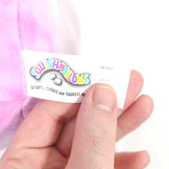 NWT Squishmallow 8" Shari The Tie Dye Sloth Valentines XOXO 2020 - Picture 6 of 8